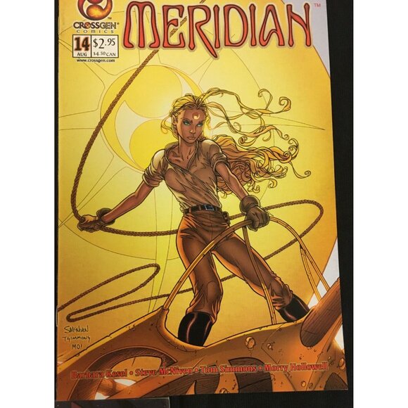 10 Crossgen Comics Meridian Sigil Coyote Chronicle Crux Negation Crica 1983-2002 - Picture 10 of 12